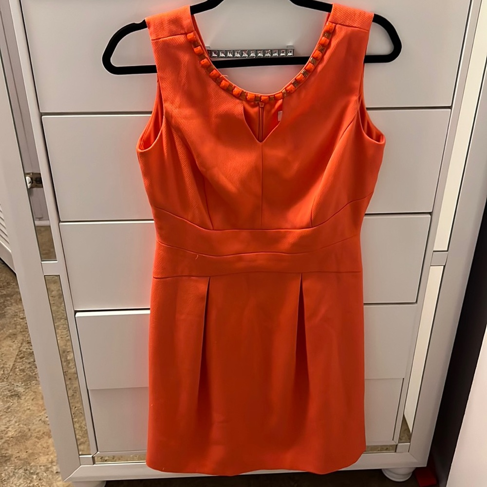 Orange dress